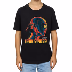 Avengers Infinity War - T-shirt - Garçon (Noir)