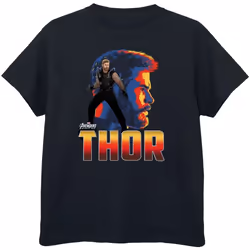Avengers Infinity War - T-shirt - Garçon (Noir)