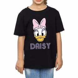 Disney - T-shirt - Fille (Noir)