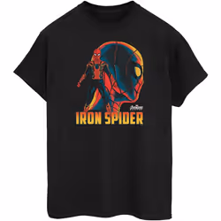 Spider-Man - T-shirt - Femme (Noir)