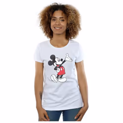 Disney - T-shirt TRADITIONAL WAVE - Femme (Blanc)