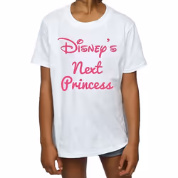 Disney Princess - T-shirt NEXT PRINCESS - Fille (Blanc)