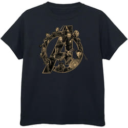 Avengers Infinity War - T-shirt - Garçon (Noir)