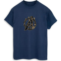 Avengers Infinity War - T-shirt - Homme (Bleu marine)