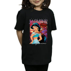 Aladdin - T-shirt - Fille (Noir)