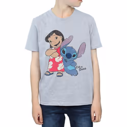 Lilo & Stitch - T-shirt CLASSIC - Garçon (Gris chiné)