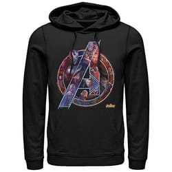 Avengers Infinity War - Sweat à capuche - Adulte (Noir)