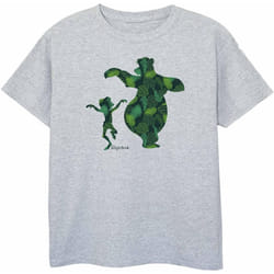 Jungle Book - T-shirt MOWGLI AND BALOO DANCE - Garçon (Gris chiné)