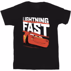 Cars - T-shirt LIGHTNING FAST - Garçon (Noir)