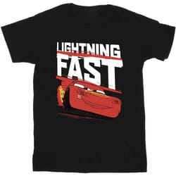 Cars - T-shirt LIGHTNING FAST - Garçon (Noir)