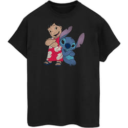 Lilo & Stitch - T-shirt CLASSIC - Femme (Noir)