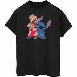 Lilo & Stitch - T-shirt CLASSIC - Femme (Noir)