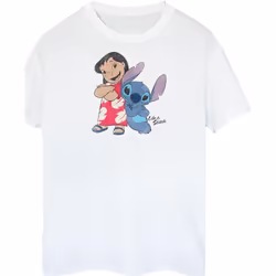 Lilo & Stitch - T-shirt CLASSIC - Femme (Blanc)