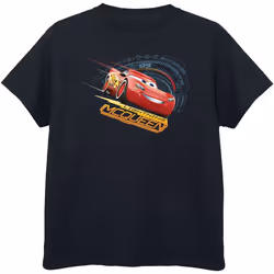 Cars - T-shirt - Fille (Noir)