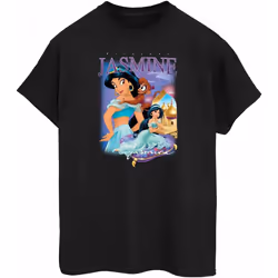Aladdin - T-shirt - Femme (Noir)