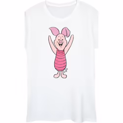Winnie the Pooh - T-shirt - Femme (Blanc)
