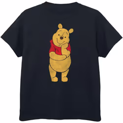 Winnie the Pooh - T-shirt CLASSIC - Fille (Noir)