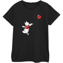 Winnie the Pooh - T-shirt - Femme (Noir)