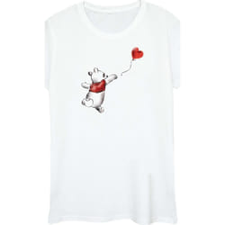 Winnie the Pooh - T-shirt - Femme (Blanc)