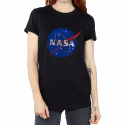 NASA - T-shirt INSIGNIA - Femme (Noir)