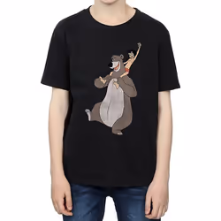 Jungle Book - T-shirt CLASSIC - Garçon (Noir)