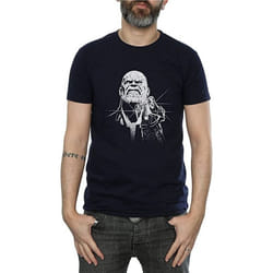 Avengers Infinity War - T-shirt - Homme (Bleu marine)