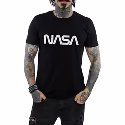 NASA - T-shirt MODERN - Homme (Noir)