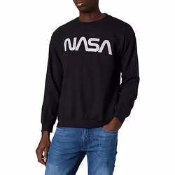 NASA - Sweat MODERN - Homme (Noir)