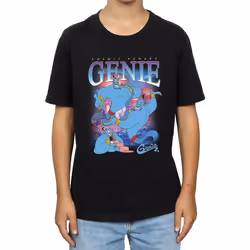 Aladdin - T-shirt - Garçon (Noir)