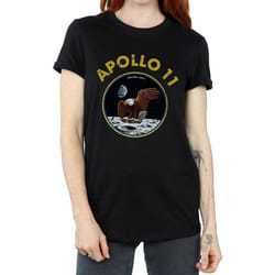 NASA - T-shirt CLASSIC APOLLO - Femme (Noir)