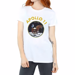 NASA - T-shirt CLASSIC APOLLO - Femme (Blanc)