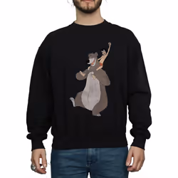 Jungle Book - Sweat CLASSIC - Homme (Noir)