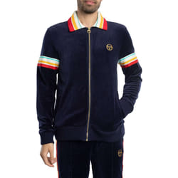 Veste De Survêtement En Velours Slice - Sergio Tacchini