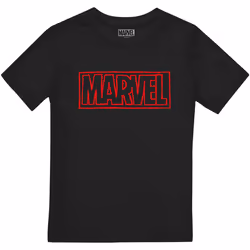 Marvel - T-shirt - Garçon (Noir)