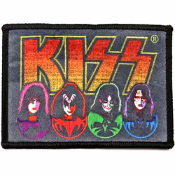 Kiss - Patch à repasser - Taille unique (Multicolore)