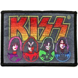 Kiss - Patch à repasser - Taille unique (Multicolore)