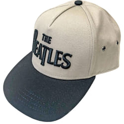 The Beatles - Casquette ajustable - Adulte (Noir / Sable)