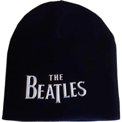 The Beatles - Bonnet - Adulte (Noir / Argenté)
