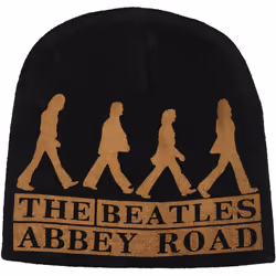 The Beatles - Bonnet ABBEY ROAD - Adulte (Noir / Blanc cassé)