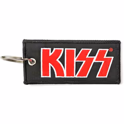 Kiss - Porte-clés - Taille unique (Noir / Rouge)