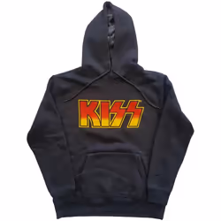 Kiss - Sweat à capuche CLASSIC - Adulte (Gris charbon)