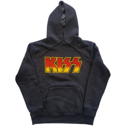 Kiss - Sweat à capuche CLASSIC - Adulte (Gris charbon)