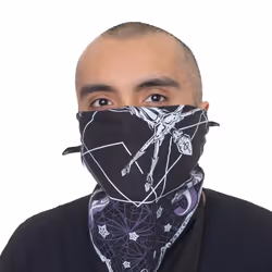 Ghost - Bandana - Adulte (Noir)