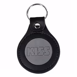 Kiss - Porte-clés - Taille unique (Noir / Gris)