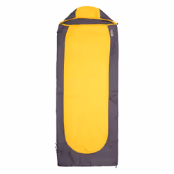 Mountain Warehouse - Sac de couchage MICROLITE MID SEASON - Taille 215 cm (Jaune / Gris)