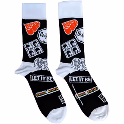 The Beatles - Chaussettes - Adulte (Noir)