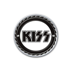 Kiss - Badge (Noir / Blanc)