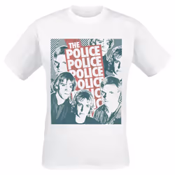 The Police - T-shirt - Adulte (Blanc)