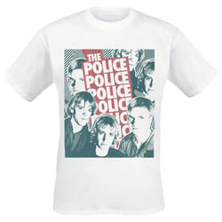 The Police - T-shirt - Adulte (Blanc)