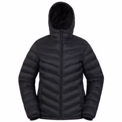 Mountain Warehouse - Veste matelassée SEASONS - Femme (Noir vif)